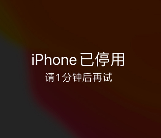 门头沟苹果手机维修分享:iPhone 显示“不可用”或“已停用”怎么办？还能保留数据吗？ 