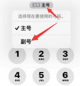 门头沟苹果14维修店分享iPhone 14 Pro Max使用副卡打电话的方法 