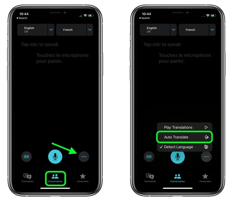 门头沟苹果手机维修分享iOS 15 “翻译” App 新改进 